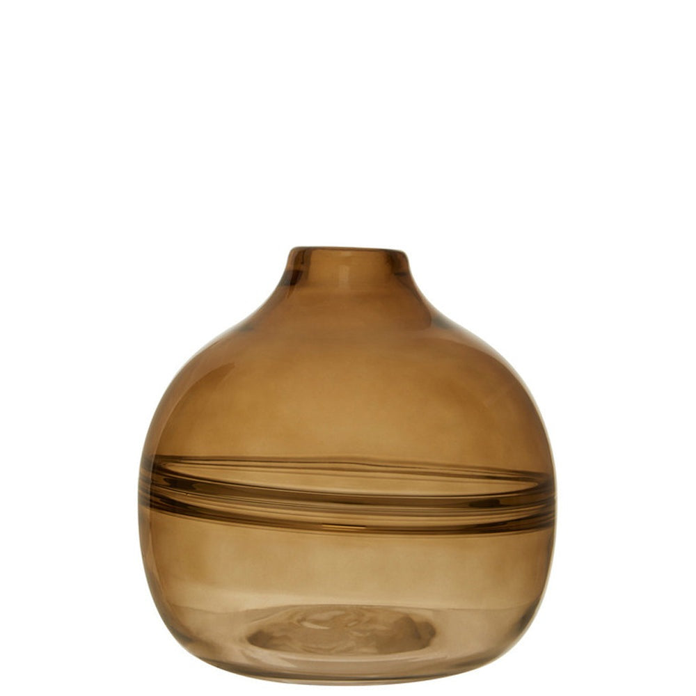 Luxe Bottle Vase - Amber Main image