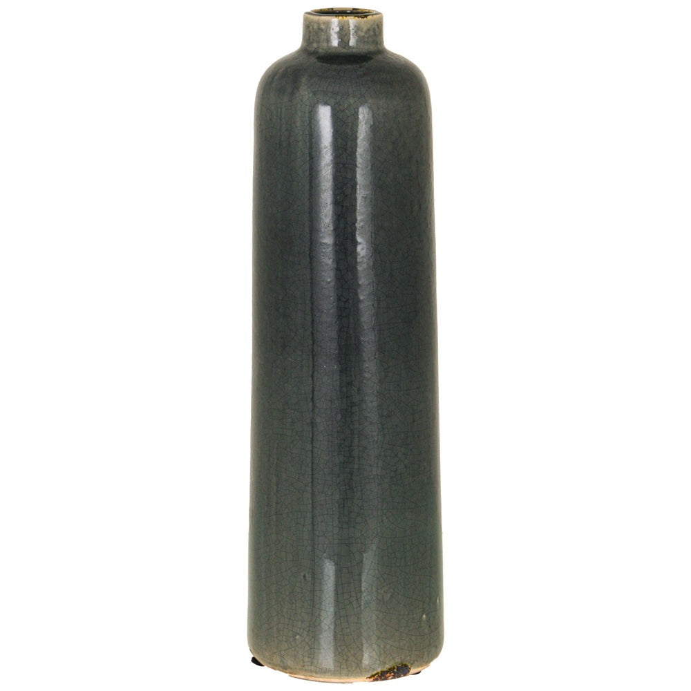 Garda Glazed Raine Vase - Grey Main image