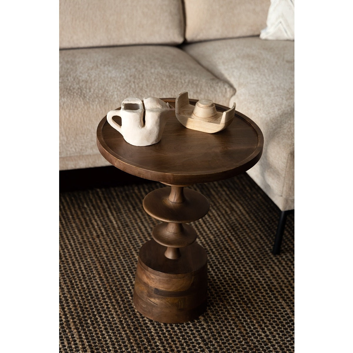Cath Side Table - Walnut