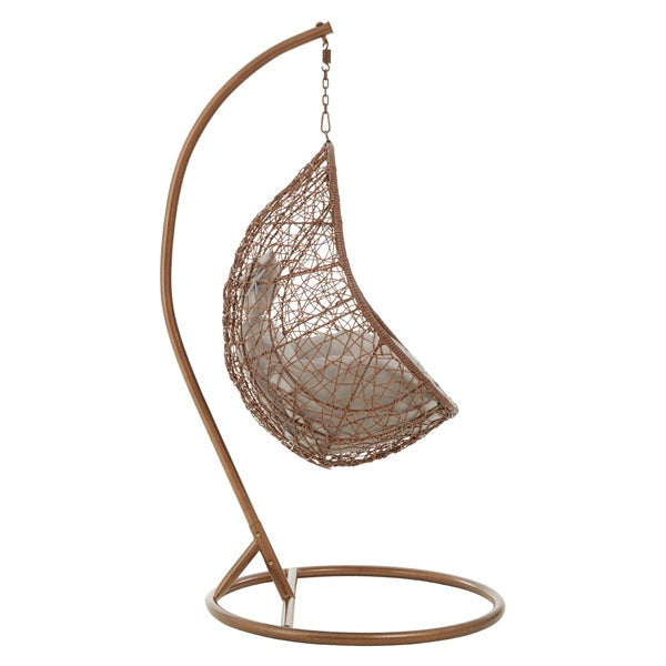 Outdoor Hanging Chair - Brown Secondary image