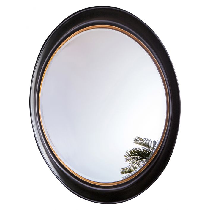 Fiddock Mirror 100x77cm - Black & Gold