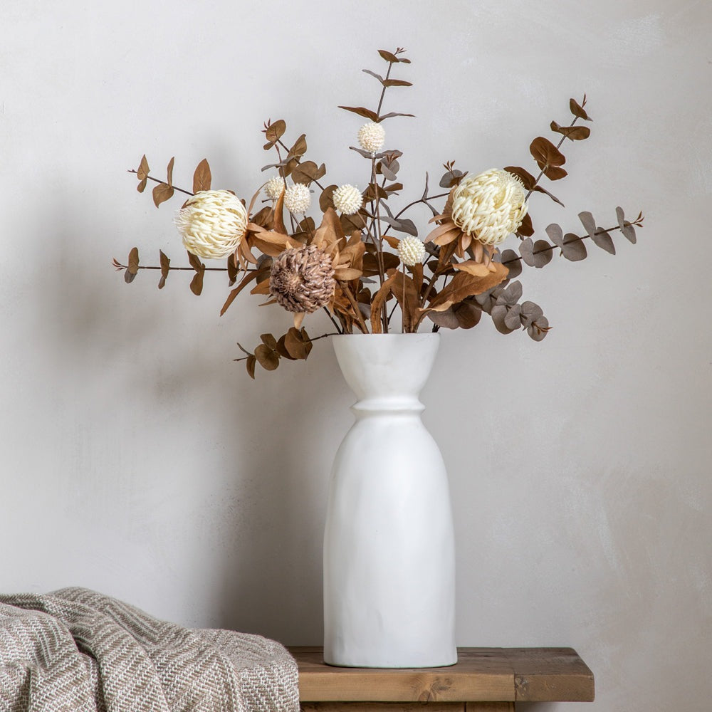 Takada Bottle Vase - White Secondary image