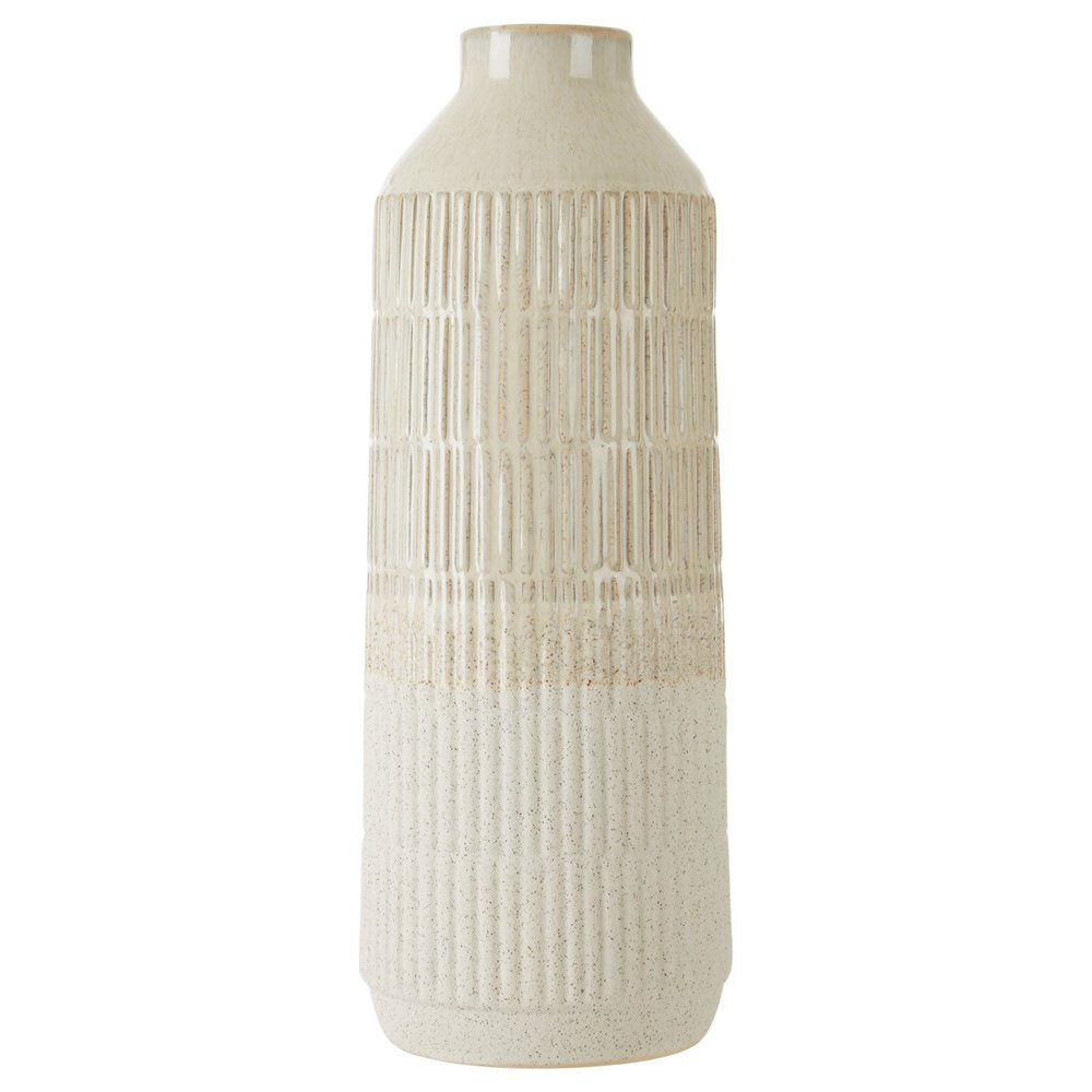 Stefi Large Vase Stoneware - White Main image
