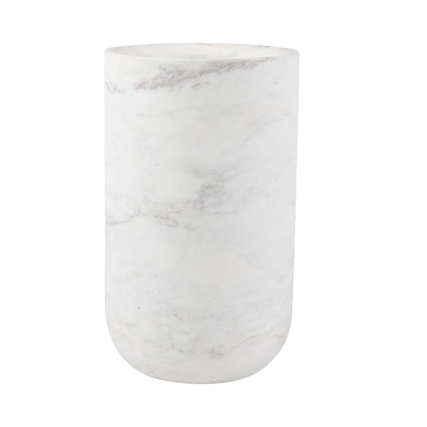 Fajen Marble Vase - White Main image