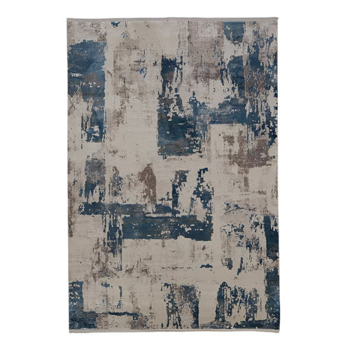 Azra Rug - Beige & Blue