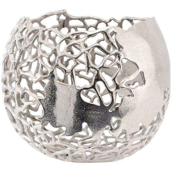 Apo Coral Spherical Vase - Aluminium Main image