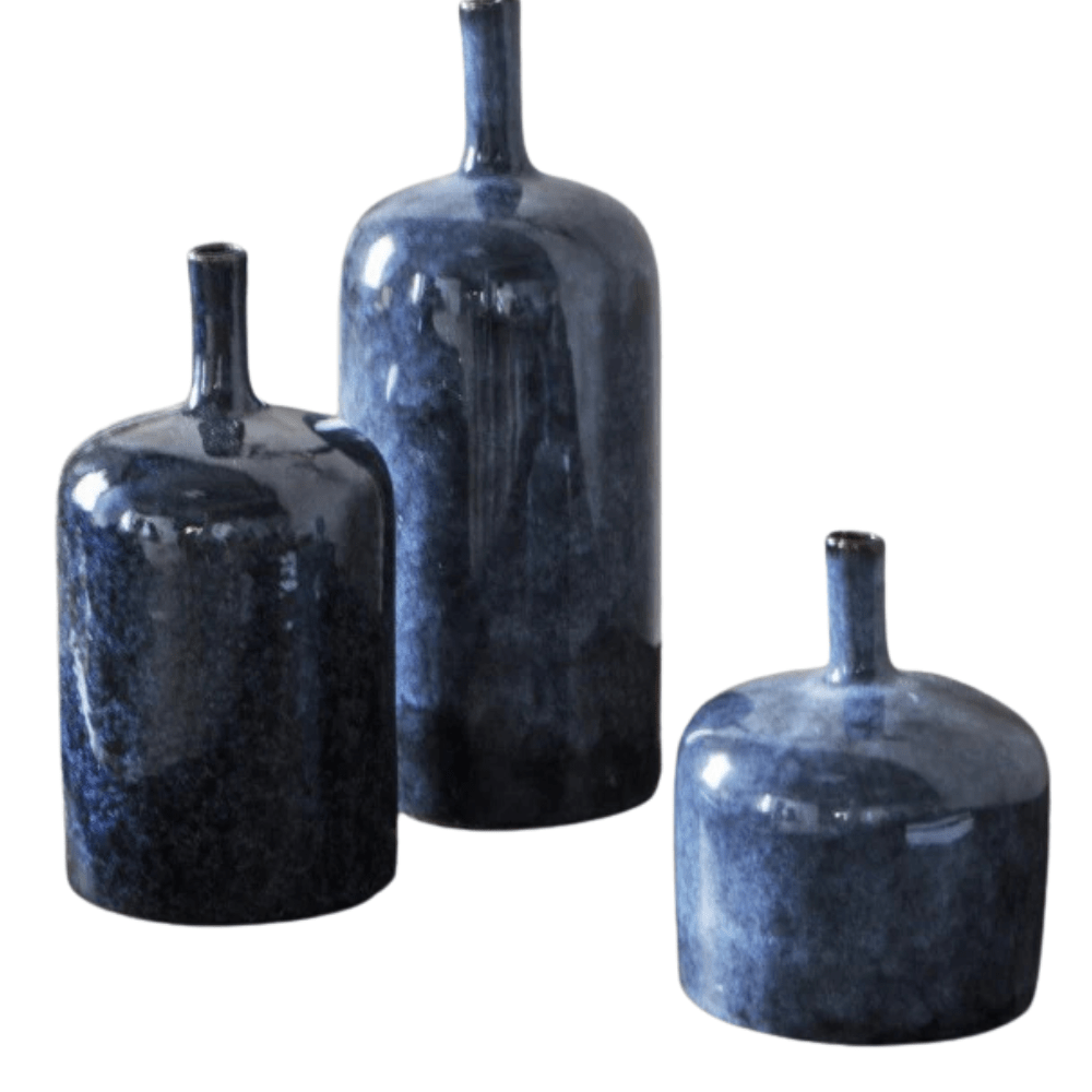 Vormark Set of 3 Ornaments - Blue Main image